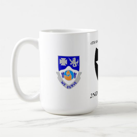 BN 23RD INFANTRY 2D INFANTRY DIVISION KAFFEETASSE (Links)