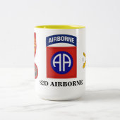 BN 3D (ABN) 319. Feld-Artillerie-Tasse Zweifarbige Tasse (Mittel)