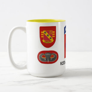 BN 3D (ABN) 319. Feld-Artillerie-Tasse Zweifarbige Tasse