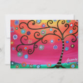 B'nai Mitzvah Einladungen (Rückseite)