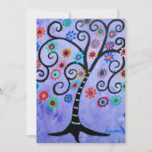 B'nai Mitzvah Einladungen (Rückseite)