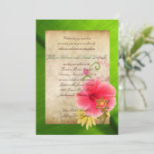 B'nai Mitzvah für Lisa (Wahl 2) Einladung (Stehend Vorderseite)