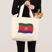 Bnei Menashe Flag Tote Bag Jumbo Stoffbeutel (Vorderseite (Produkt))