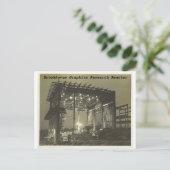 bnlreaktor3, Brookhaven Graphite Research Reactor Postkarte (Stehend Vorderseite)