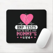 Bnp-Tests zum Rett des Lebens einer Mutter Mousepad (Mit Mouse)