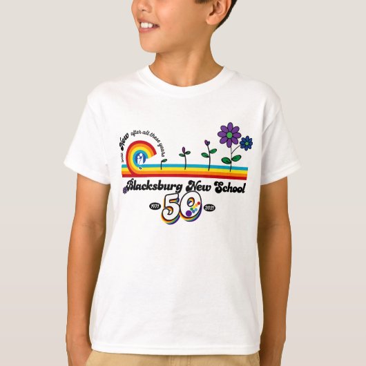 BNS Celebrates 50. Kids Basic T-Shirt (Vorderseite)