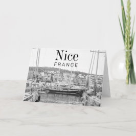 BnW Nice Port Karte