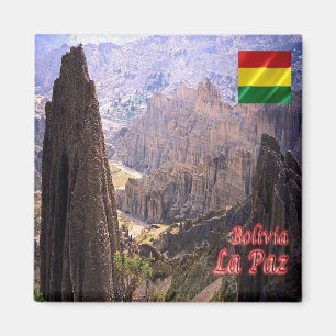 BO - Bolivien - La Paz - Luna-Tal Magnet