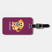 BO der Hund Gepäckanhänger (Vorderseite horizontal)