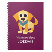 BO der Hund Notizblock (Vorderseite)