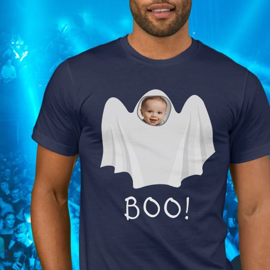 BO! Foto-Ghost gespenstisch Happy Halloween Spaß T-Shirt