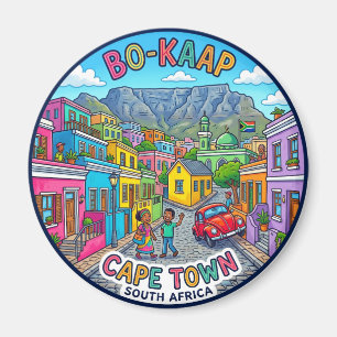 Bo-Kaap, Kapstadt Südafrika Magnet