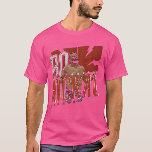 Bo Nickal Shrug T-Shirt (Vorderseite)