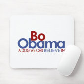 BO Obama der Hund Mousepad (Mit Mouse)