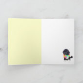 BO Obama JA WIR Hunde- Gruß-Karte Karte (Innenseite)