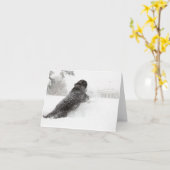 Bo Obama Note Card - South Grounds Karte (Gelbe Blume)