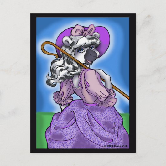 Bo Peep Postcard Postkarte (Vorderseite)