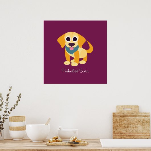 Bo the Dog Poster (Küche)