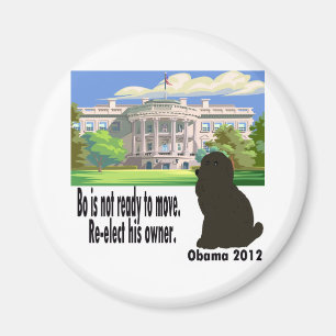 BO zieht nicht wiederwählen seinen Inhaber Obama Magnet
