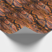 Boa constrictor geschenkpapier (Ecke)