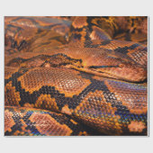 Boa constrictor geschenkpapier (Flach)