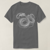 Boa Constrictor Skeleton T-Shirt (Design vorne)