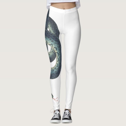 Boa Constrictor Snake Legging Leggings (Vorderseite)