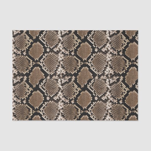 Boa Constrictor Snakeskin Tissue Paper Seidenpapier (Vorderseite)