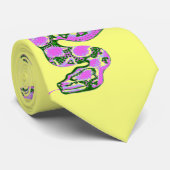 Boa- constrictorPop-Kunst Krawatte (Gerollt)