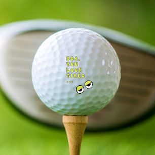 Boa, du siehst müde aus ... (grün) golfball