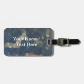 Boa Image Camouflage Cust. Text-Gepäckmarke Gepäckanhänger (Vorderseite horizontal)