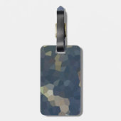 Boa Image Camouflage Cust. Text-Gepäckmarke Gepäckanhänger (Rückseite vertikal)