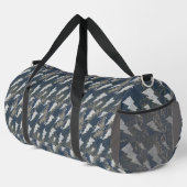 Boa Image Lightning Muster Duffle Bag (Rechte Ecke)
