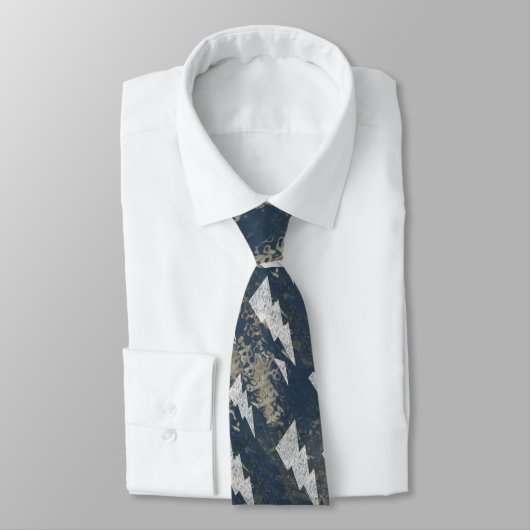 Boa Image Lightning Muster Neck Tie Krawatte (Gebunden)