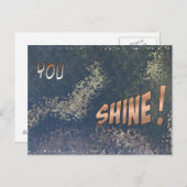 Boa Image Sparkling Postcard Postkarte (Vorne/Hinten)