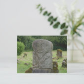 Boa Island Janus Figur Postkarte (Stehend Vorderseite)