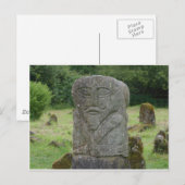 Boa Island Janus Figur Postkarte (Vorne/Hinten)