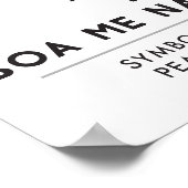 BOA ME NA ME MMO | Zusammenarbeit Poster (Ecke)