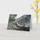 Boa-Schlange Karte (Gelbe Blume)