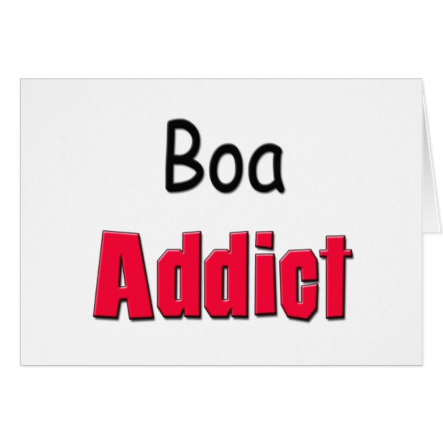 Boa-Süchtiger (Vorderseite (Horizontal))