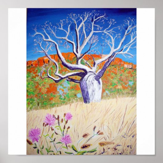 Boab-Baum Poster (Vorne)