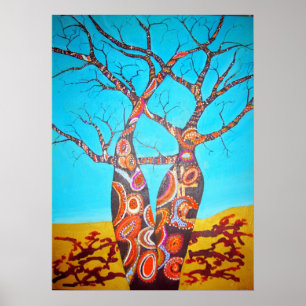 Boab-Bäume Poster