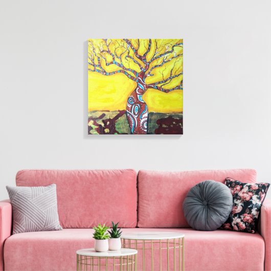 Boab Bright Leinwanddruck (Insitu (Wohnzimmer))