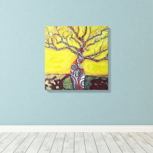 Boab Bright Leinwanddruck (Insitu (Holzboden))