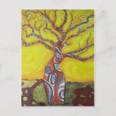 Boab tree Bright Postkarte (Vorderseite)