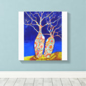 Boab Trees Leinwanddruck (Insitu (Holzboden))