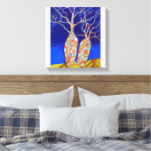 Boab Trees Leinwanddruck (Insitu (Schlafzimmer))