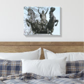 Boadicea, 1850er (Bronze) (siehe auch 33580) Leinwanddruck (Insitu (Schlafzimmer))