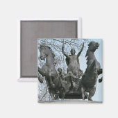 Boadicea, 1850er (Bronze) (siehe auch 33580) Magnet (Vorderseite/Rückseite)