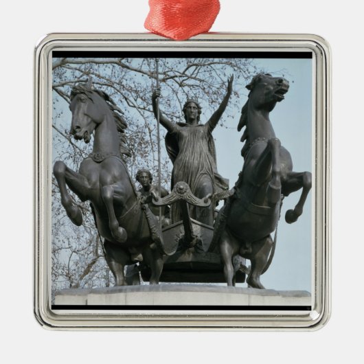 Boadicea, 1850s (Bronze) (sehen Sie auch 33580) Silbernes Ornament (Vorne)